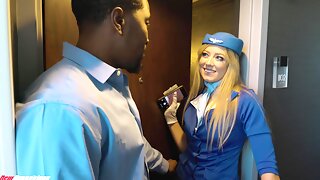 Stewardess Interracial