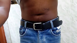 Public toilet handjob