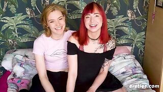 Lesbien Clito Rubbing, Reel Lesbienne Massage