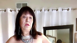Hairy Granny Masturbation