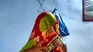 Saree marterbation