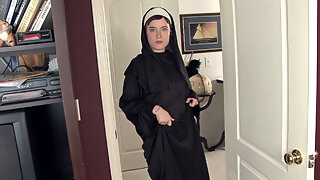 Nun Masturbating