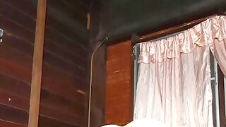Hot Asian girl show pussy, tits, and ass at home alone