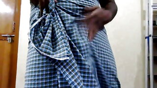 Sexy lungi show by master