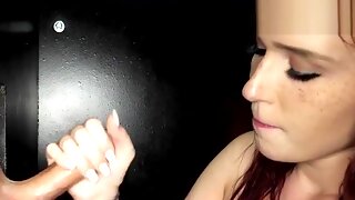 Teen Gloryhole Swallow
