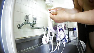 Toilet Voyeur, Japanese Hidden Pissing