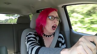 Solo Car Masturbation