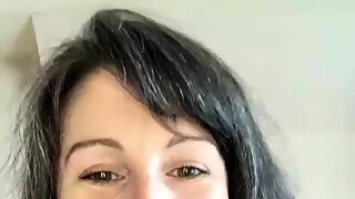 Busty Curly Brunette