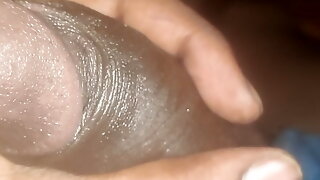 Indian small black cock handjob 