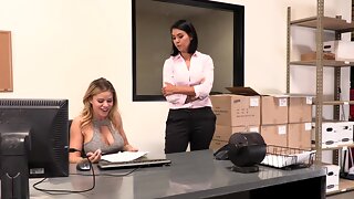 Office Lesbian Secretary
