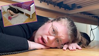 German Teen, Coincée Pov, 18 Ans, Ejaculation Interne