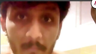 Indian hamdsome boy cum face body