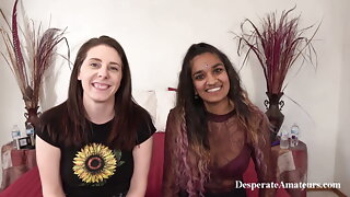 Casting Indie and Kama Sutra hot Indian Desperate Amateurs suck cock and get their pussies stretched 