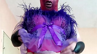 Ladyboy Cumshot Latex