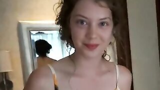Elena Koshka, Amateur Anal Girlfriend, Smoking Handjob, 18