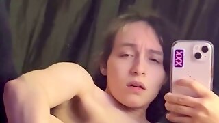 Shemale Solo Masturbation