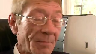 Grandpa Kissing Teen