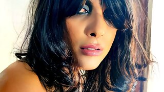 Crossy sissy Ashwini anal play with a large tool