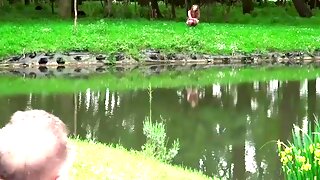 Grandpa With Fat Girl