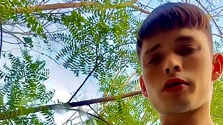 Twink Gay Masturbating
