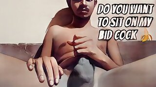 In memory of fucking my girlfriend, I masturbated with my big cock and made a video. Indian big uncut cock masterbation