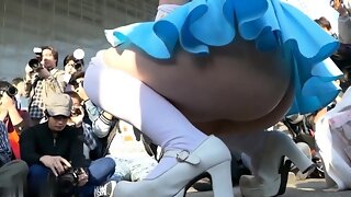 Asian Upskirt Public