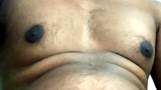 Indian Pierced Dick Show off his underwear
