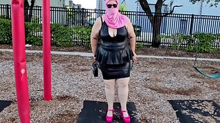 Open Pussy In Public