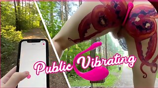 Culotte Vibrante En Public, Télécommande, Voyeur Réel Amateur