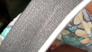 My hubby playing with his brown dick and ending up with a cumshot in slomo. Creamy white cumload oozing out.yummy yummy