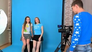 Teen Blowjobs, Russian Teen, Threesome Russian, Seduced Teen, Cameraman Blowjob
