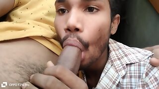 Indian Desi Village Babu Sucking Big Cook & I Fuck Babu Ass - Blowjob And Romantic Hindi Movie