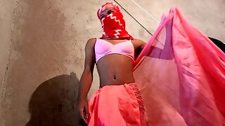 Indian Shemale lets big cook Sex - Hindi voice - Village Town Fucking