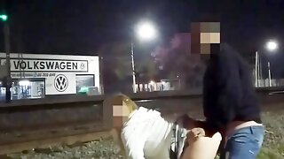 No Panties, Voyeur Street, Street Sex, Public