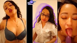 Saturno Squirt, the Latina babe is a university professor of CHEMICAL KINETICS. She fails an 18-year-old boy who has seen her as