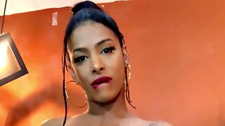 Shemale Solo Masturbation