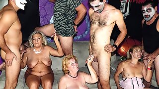 Вечеринка, Оргия, Бабушки Анал