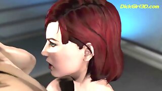 Hentai Shemale Fucks Girl