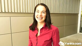 Teilrasierte Muschi, Yanks Orgasmus