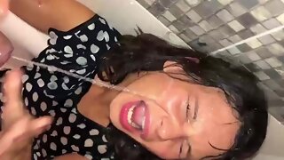 Amateure Pissen Ficken, Kehlenfick Und Pissen, Polnisch