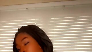 Ebony Masturbation