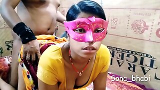 Desi Indian Hot Wife Sex In Hot Yellow Saree