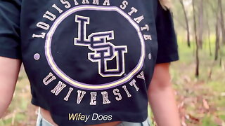 Girl Exhibitionist Outdoor