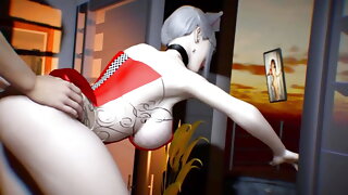 Hot chick i sumon from TV show - 3D hentai uncensored V146