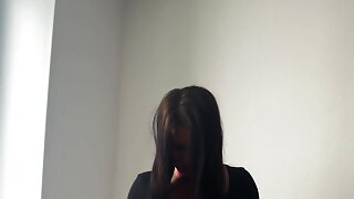 Amateur Pantyhose Anal, Black Mince