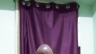 Tamil guy mastrubation his black cock and making huge cum 
