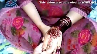 Desi Indian Bhabhi Became Hot As Soon As Dever Touched Her - With Hindi Audio