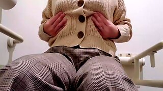 Solo Toilet Masturbation