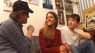 Brunette French Anal