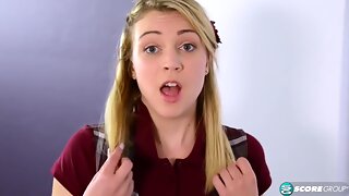 Schoolgirl Cali Sparks